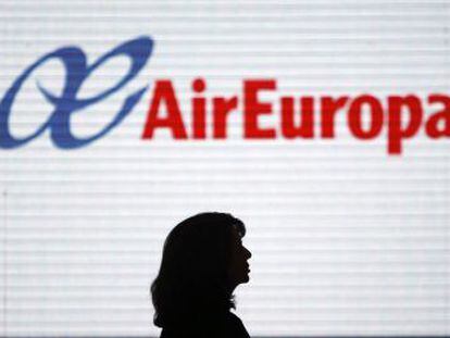 Imagen de Air Europa en el aeropuerto Adolfo Suárez Madrid-Barajas.