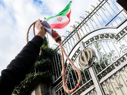 Una protesta en Roma contra las ejecuciones en Irán (Archivo)
09/01/2023