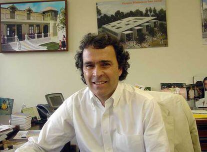 El alcalde de Medellín, Sergio Fajardo.