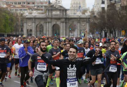 Participantes en la 16ª edición del Medio Maratón de Madrid.