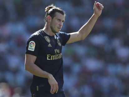 Gareth Bale, ante el Celta.