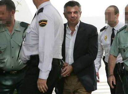 Juan Antonio Roca, en mayo pasado, tras prestar declaración en los juzgados de Marbella.