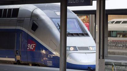 Tren TGV de Alstom, en M&uacute;nich (Alemania).