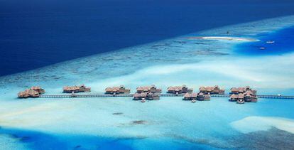 Resort Gili Lankanfushi, en Las Maldivas.