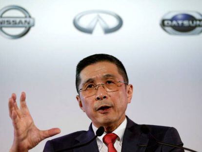 Hiroto Saikawa, CEO y presidente de Nissan, el s&aacute;bado.