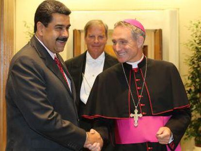 Emil Paul Tscherrig, nuncio apostólico en Buenos Aires y enviado especial del Papa, confirmó el comienzo de las negociaciones tras una reunión con la MUD