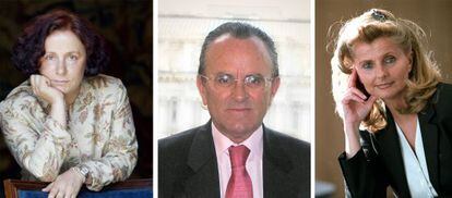 Ana Palacio, Hernández Mancha e Isabel Tocino.