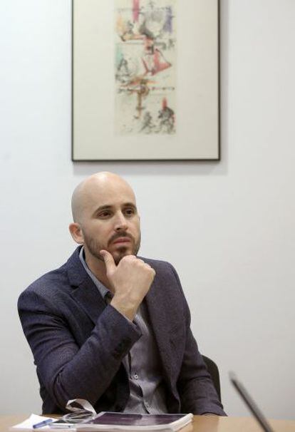 Nacho &Aacute;lvarez, en el Congreso de los Diputados.