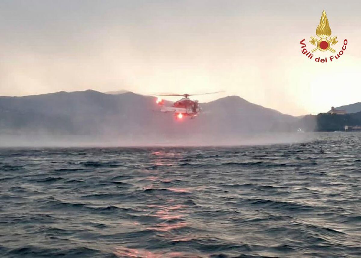 Cuatro personas mueren en Italia por un naufragio en el lago Maggiore |  Internacional