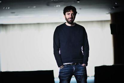 El cineasta Daniel Sánchez Arévalo, ayer en Barcelona.