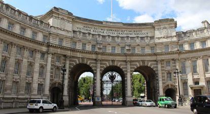 El Arco del Almirantazgo (Londres), que Rafael Serrano convertir&aacute; en hotel.