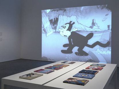 Sala de la exposici&oacute;n &#039;Krazy Kat es Krazy Kat es Krazy Kat&#039;, dedicada a George Herriman, en el Museo Reina Sof&iacute;a.