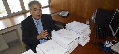 El presidente del tribunal del caso Malaya, José Godino.