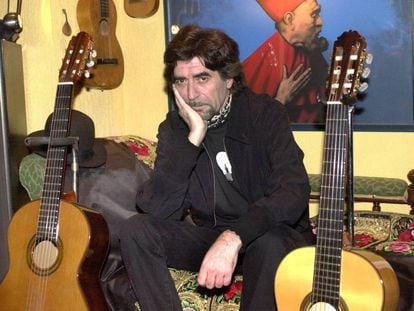 Joaquín Sabina, durante la gira de '19 días y 500 noches'.