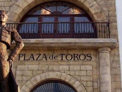 Imagen de la plaza de toros de Espartinas.