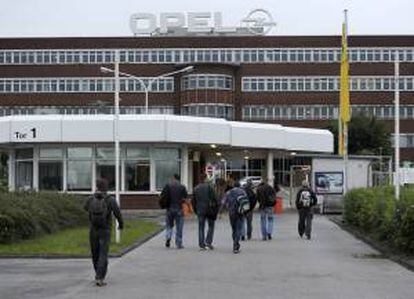 Vista general de la planta que el productor automovilístico alemán Opel tiene en la localidad de Bochum. EFE/Archivo