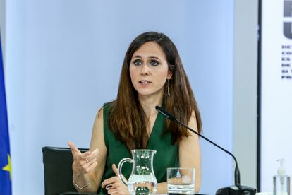 La ministra de Derechos Sociales y Agenda 2030, Ione Belarra.