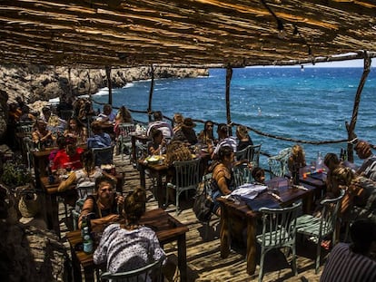 El Patró March, en la cala Deià, en Mallorca.