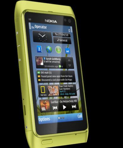 Modelo N8 de Nokia.