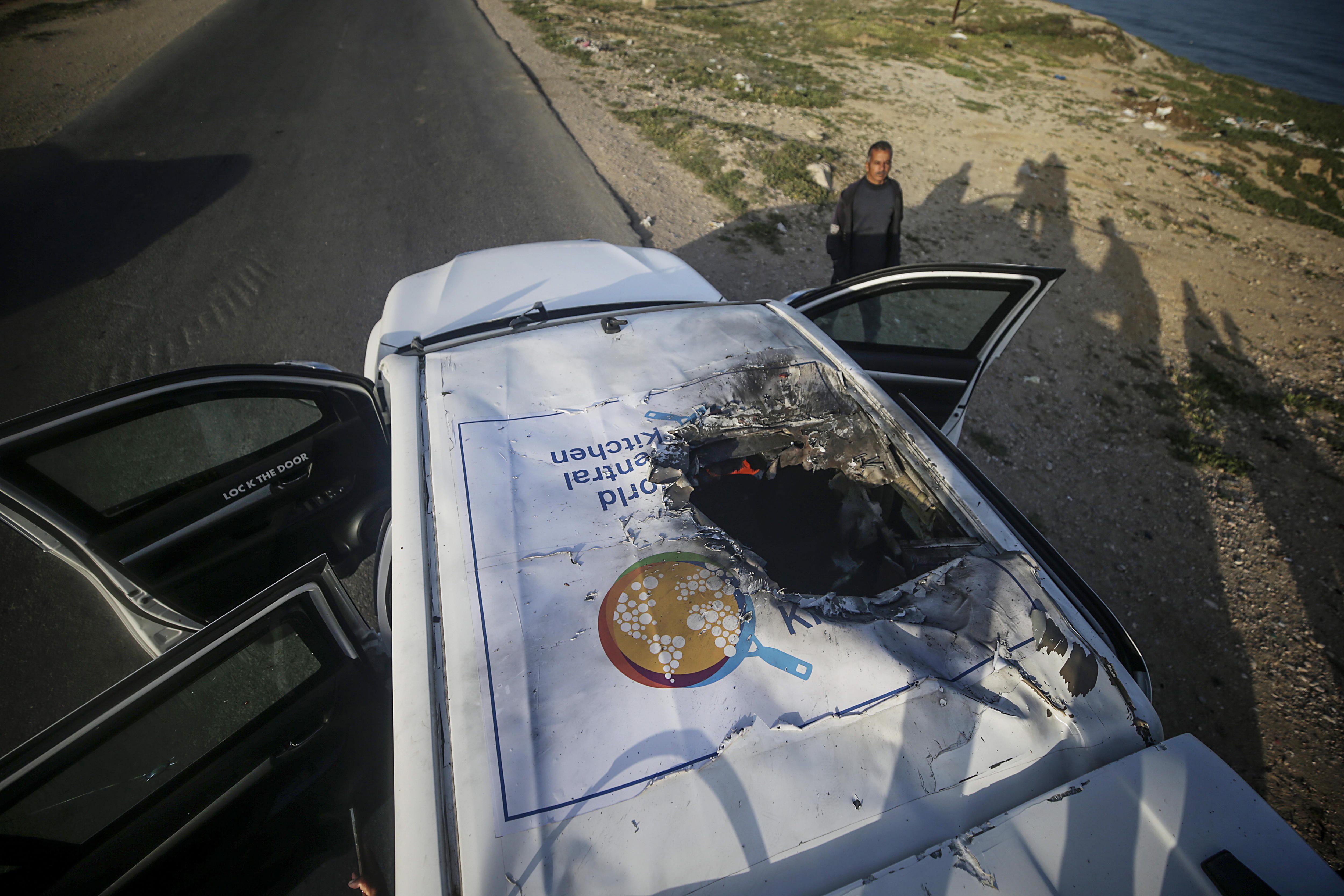 El ejército de Israel disparó tres misiles contra el convoy de la ONG World Central Kitchen