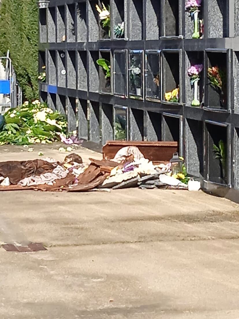 Siete tumbas profanadas sin botín ni explicación Galicia España