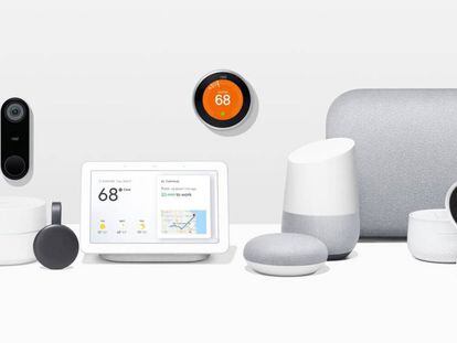 Productos de Google Home.