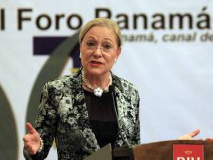 La presidenta de la Fundación Euroamérica, Benita Ferrero-Walden, participa en el I Foro Panamá-Unión Europea.