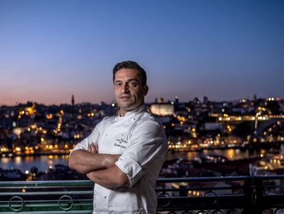 Ricardo Costa en el restaurante del hotel The Yeatman, en Oporto.