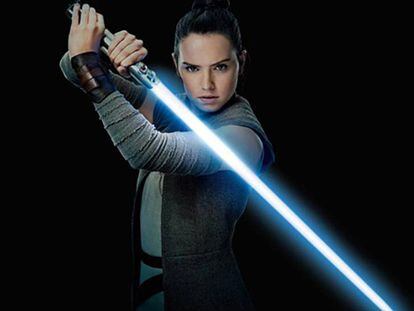 Daisy Ridley como Rey, en 'Los último Jedi'. / Tráiler de la película.