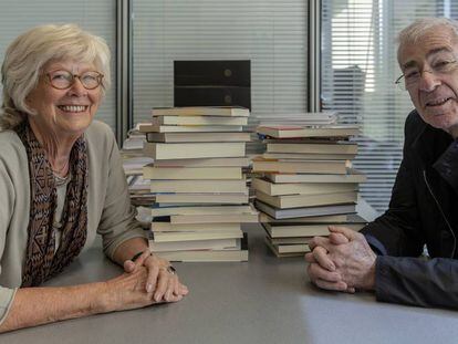 Margrit Lömker i Oriol Serrano, ànimes de la distribuïdora de llibres Les Punxes.
