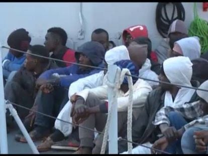 Italia rescata a más de 5.600 inmigrantes en tres días