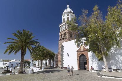 Pueblo de Teguise, en la isla canaria de Lanzarote.