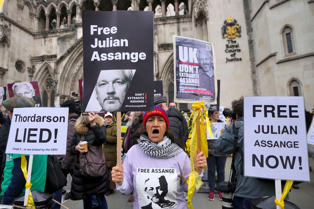 El momento de la verdad de Julian Assange: un tribunal británico decidirá esta semana si será extraditado a EE UU |  Internacional