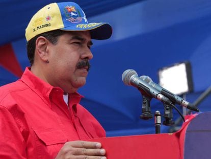 Maduro, durante un acto. 