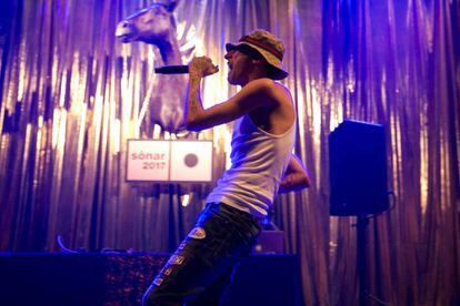 Yung Beef, en el primer día del festival Sónar.