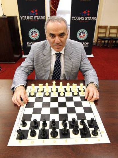 Kasparov, fotografiado hace dos a&ntilde;os en un congreso.