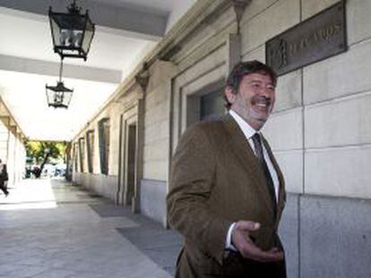 Guerrero, exdirector general de Empleo andaluz, en los juzgados.