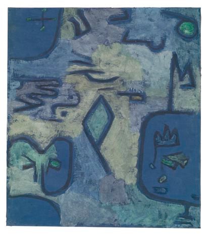 La obra 'It's dawning' ('Está amaneciendo'), de Paul Klee, pintada en 1939 que se expondrá en la Fundación Joan Miró de Barcelona en octubre.