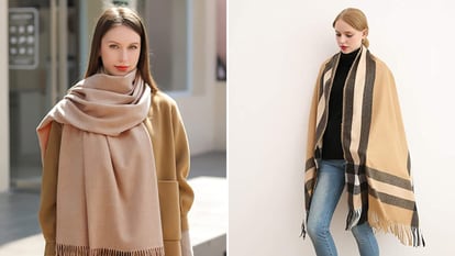 Diez de bufandas XXL para mujer que combinan con cualquier prenda del armario | Escaparate: compras y ofertas | EL