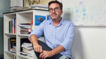 Lluís Quintana-Murci, fotografiado en París el pasado martes.