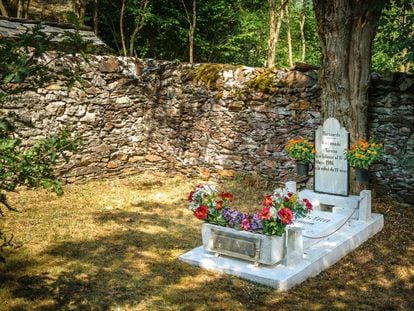 La tumba de Teresa, en el cementerio civil de Baus&eacute;n.