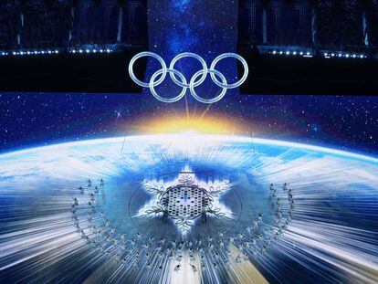 La inauguración de los Juegos Olímpicos de Invierno de Pekín 2022, en imágenes