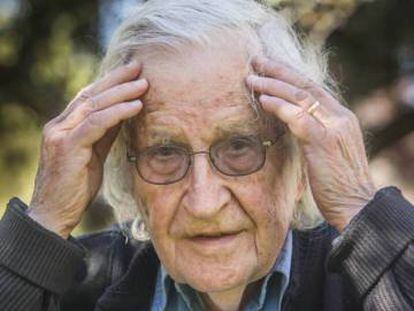El lingüista y politólogo estadounidense Noam Chomsky.