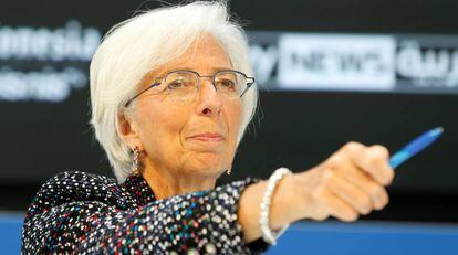 La directora gerent de l'FMI, Christine Lagarde.