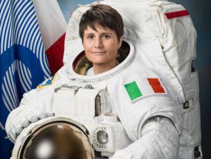 La astronauta Samantha Cristoforetti.