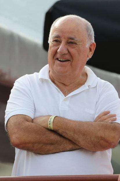 El presidente de Inditex, Amancio Ortega