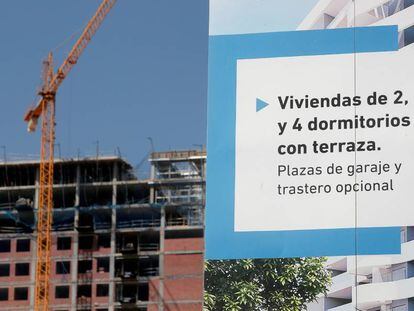 Una promoción de vivienda nueva en Valencia.