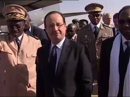 Tombuctú recibe con júbilo al ‘libertador’ François Hollande
