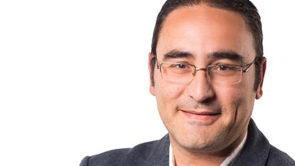 José Vicente Aguilar, concejal de Vox en Burjassot, en una imagen del partido.