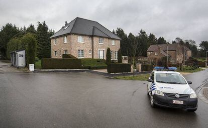 Casa llogada per Carles Puigdemont a la localitat de Waterloo, als afores de Brussel·les,l'1 de febrer del 2018.